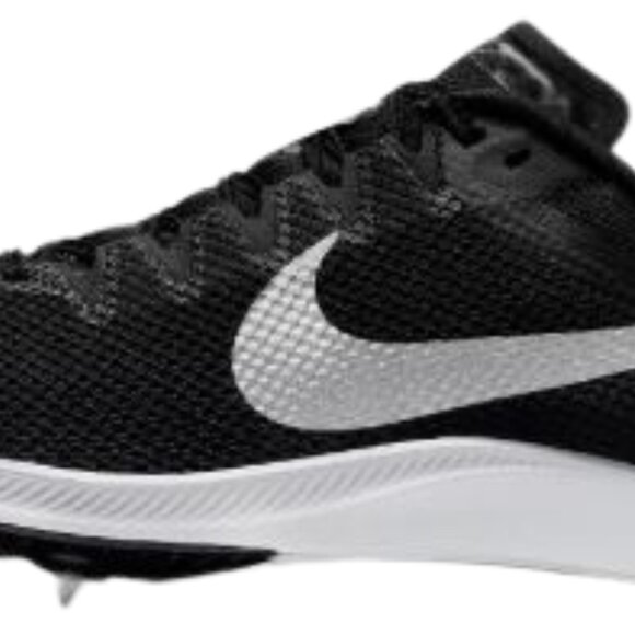 Nike Zoom Rival Distance Black Silver Track & Field Shoes DC8725-001 Sz M6/W7.5 - Picture 2 of 5